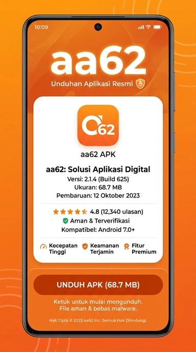 Tampilan halaman APK aa62